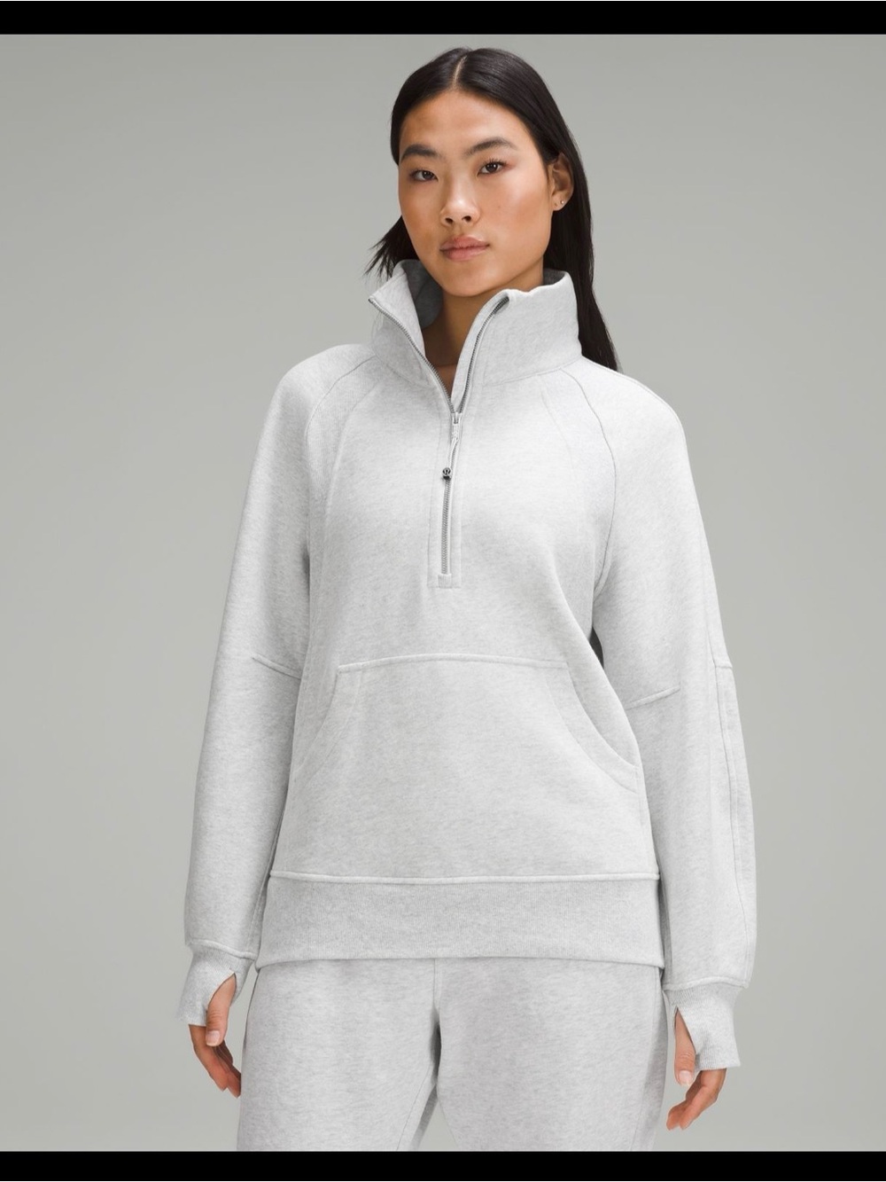 Lululemon Scuba Oversized Funnel-Neck Half Zip *Long